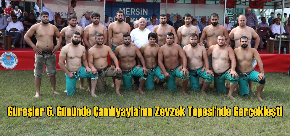 Güreşler 6. Gününde Çamlıyayla’nın Zevzek Tepesi’nde Gerçekleşti