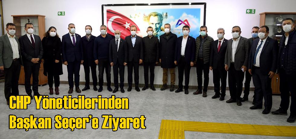 CHP Yöneticilerinden Başkan Seçer’e Ziyaret