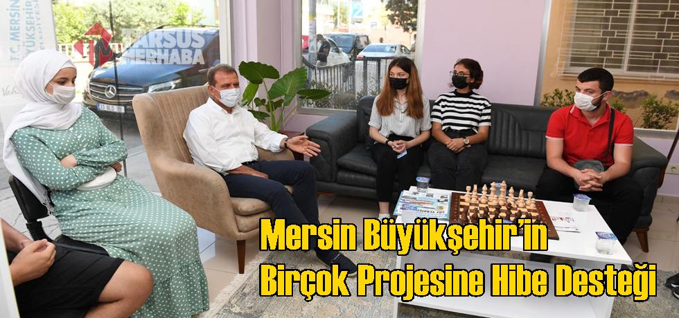 Mersin Büyükşehir’in Birçok Projesine Hibe Desteği