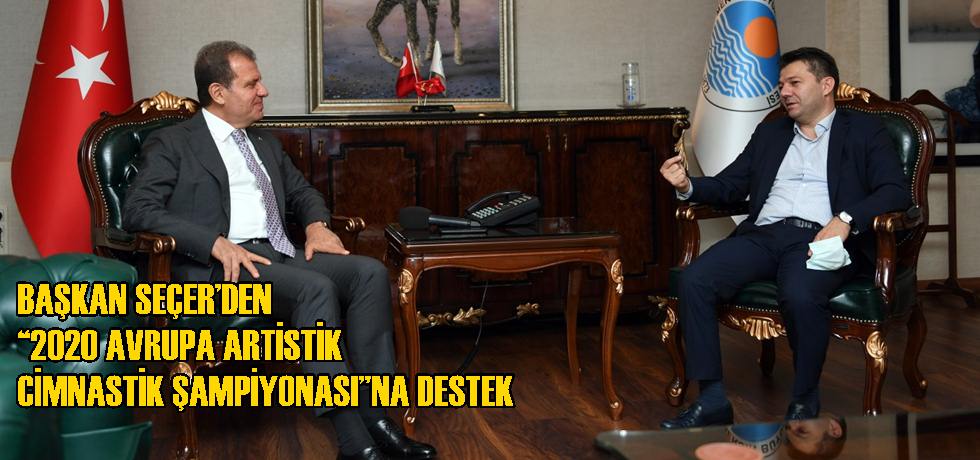 Seçer, Türkiye Cimnastik Federasyonu Başkanı Suat Çelen’i Ağırladı