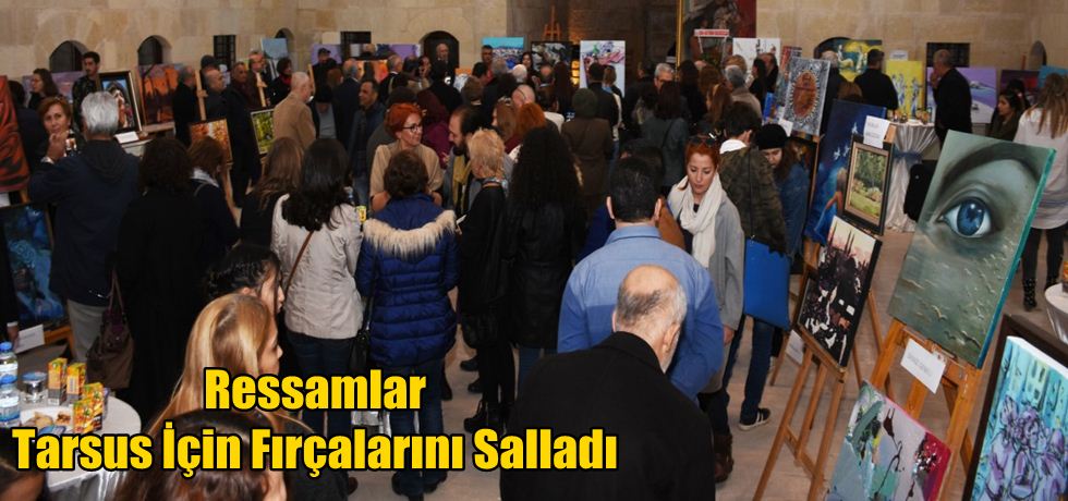 Ressamlar Tarsus İçin Fırçalarını Salladı