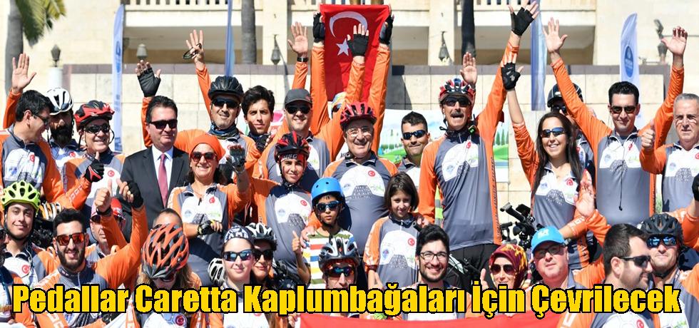 Pedallar Caretta Kaplumbağaları İçin Çevrilecek