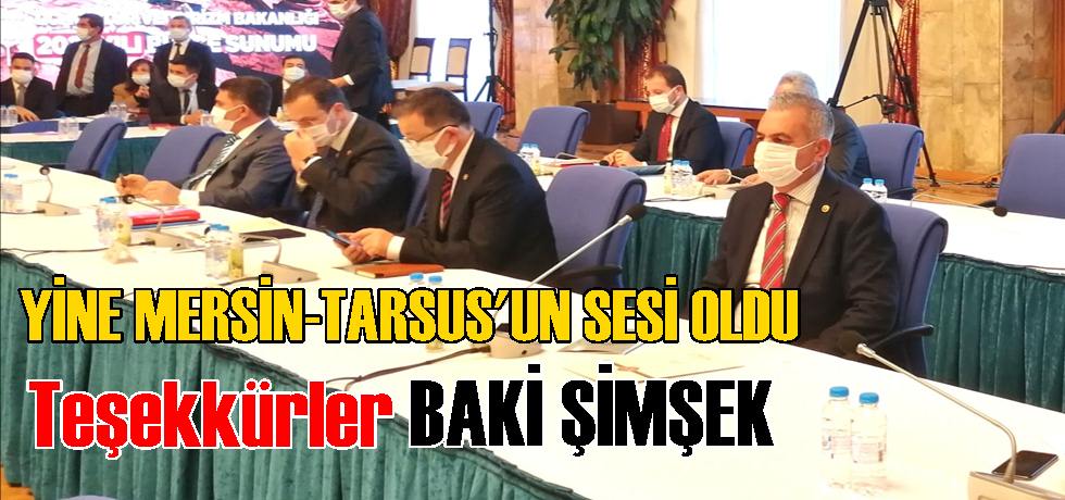 Baki Şimşek, Yine Mersin'in-Tarsus'us Sesi Oldu